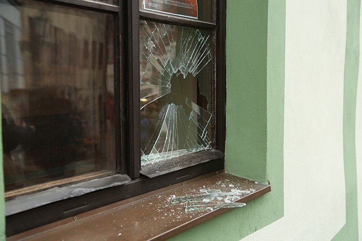 A2B Glass are able to board up broken windows while they are being repaired in Whittlesey.
